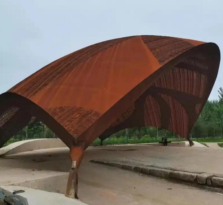 清镇耐候钢板精神堡垒