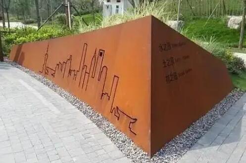 清镇耐候钢挡土墙